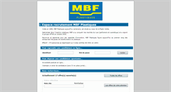 Desktop Screenshot of mbf-plastiques.candidatus.com