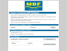 Tablet Screenshot of mbf-plastiques.candidatus.com