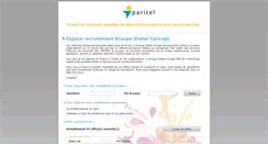 Desktop Screenshot of groupe-global-concept.candidatus.com