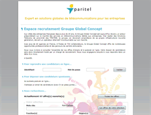 Tablet Screenshot of groupe-global-concept.candidatus.com